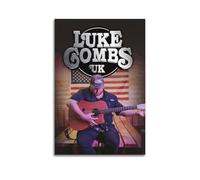 AYERWAENN Luke Combs（4） Posters Aesthetic Wall Art Canvas Vintage Poster Decorative Painting Living Room Bed Room Decor12x18inch(30x45cm) Unframe-style