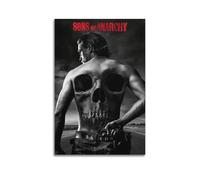 AYERWAENN Sons of Anarchy Posters Aesthetic Wall Art Canvas Vintage Poster Decorative Painting Living Room Bed Room Decor08x12inch(20x30cm) Unframe-style