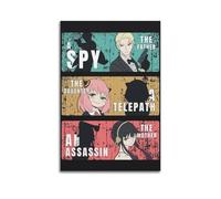 AYERWAENN Spy X Family（8） Posters Aesthetic Wall Art Canvas Vintage Poster Decorative Painting Living Room Bed Room Decor12x18inch(30x45cm) Unframe-style