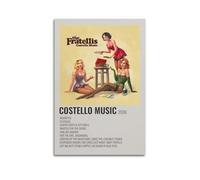 AYERWAENN The Fratellis Costello Music Posters Aesthetic Wall Art Canvas Vintage Poster Decorative Painting Living Room Bed Room Decor12x18inch(30x45cm) Unframe-style