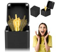 AYESY 1x Mittelfinger Box, Middle Finger In The Box, Middle Finger Surprise Gift Box, Irritant Gift Box, Emerging Gift With Box For Adults, Christmas