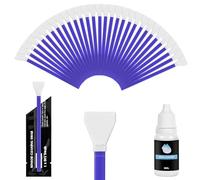 AYESY APS-C Sensor Cleaning Kit,30pcs 16mm Cleaning Swabs & 10ml Sensor Cleaner, Sensor Cleaning Swab Kits for for Reflex and Mirrorless Digital Camera CCD and CMOS Sensors
