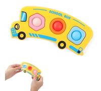 AYESY Fidget Popper Sensory Toys, Pop Fidget Toys for Toddlers 12+ Month, Baby Montessori Toys for Stress Relief, Airplane Travel Activities, Autism Gift for Boys Girls