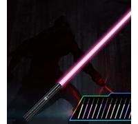 AYESY Light Up Saber with Sound, 15 Color Retractable Lightsaber for Kids, LED Light Expandable Toy for Boys Kids Teenagers Halloween Dress Up Parties Gifts