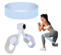 AYESY Pelvic Floor Trainer for Women,Inner Thigh Muscle Master Exercise Devices,360 Degree Rotation,Anti Slip Design,Leg Inner Thigh Exercise Equipment for Home(Blue)