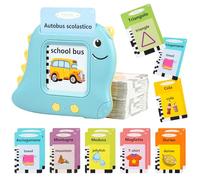 AYESY Talking Flash Cards for Toddlers, Preschool Learning Reading Machine with 224 Words Flashcards, Early Educational Toys Montessori Interactive Gift for 3 4 5 6 Year Old Boys Girls