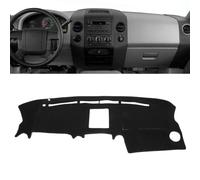 AYETBNXZ - Polyester Flannel Suede Car Dashboard Cover Dash Mat For Ford F150 2004-2008 Not For 2004 10th GEN Dashmat Carpet Cape Rug Protector