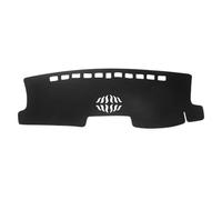 AYETBNXZ - Polyester Flannel Suede Car Dashboard Cover Dash Mat For Ford Ranger T9 2023 2024 Dashmat Carpet Cape Rug Protector