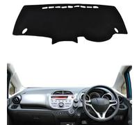AYETBNXZ - Polyester Flannel Suede Car Dashboard Cover Dash Mat For Honda Fit/Jazz 2009-2013 Shuttle 2011-2014 LHD RHD Dashmat Carpet Cape Rug Protector