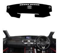 AYETBNXZ - Polyester Flannel Suede Car Dashboard Cover Dash Mat for Lexus GS GS250 GS350 GS300h GS400h GS450h L10 2012-2020 Dashmat Carpet Cape Rug Protector