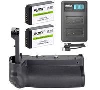 ayex Battery Grip Compatible with Canon EOS RP + 2 x LP-E17 Batteries + 1 x USB Dual Charger Replacement for EG-1