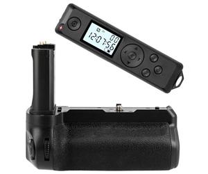 ayex Battery Grip Compatible with Nikon Z6 II Z7 II with Timer Remote Shutter Release + 2 x EN-EL15C Batteries