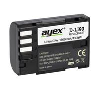 ayex D-Li90 Battery Compaibel with Pentax e.g. 645D 645Z K-7 K-5 K-5 II K-5 IIs K-3 K-3 II K-01 Powerful and Reliable Compatible with Original Charger