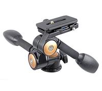 ayex hydraulic 3-way tilt video head with 2 levers and quick release plate