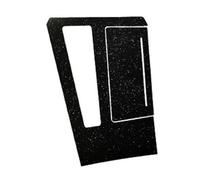 AYEXNSV Center Console Protective Film Compatible for Audi A6 C8 4K 2019-2023 Carbon Fiber Black Car Interior Decal Accessories(Flash Point Black)