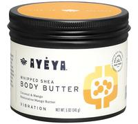 AYÉYA Whipped Body Butter, Shea, Coconut & Mango (Vibration) - Hydrating, Deep Conditioning Moisturizer for Extremely Dry Skin, 5 Oz Ea