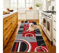 AYHSMNOU Extra Long Runner Rugs for Hallway Narrow Rugs Entrance Mat Non-Slip Back Large Runner Dirt Trapper Carpet 50 x 180 cm Washable Carpet Runners for Hallway Kitchen Living Room