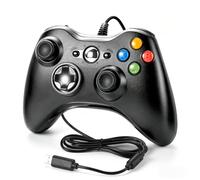 AYHWP Controller für Xbox 360,USB Gamepad Wired Controller, Vibrationsfeedback & Präzisen Analogsticks,Kompatibel mit PC/Windows 11/10/8/7/XP, Sofortige Plug-and-Play-Funktion