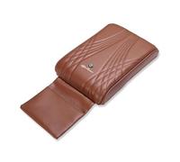 AYHYA Car Armrest Cover for Alfa Romeo 145 1994-2000 930,Center Console Protector Pad Box Cover Mat,Car Armrest Cushion,Leather Middle Console Lid Cover Pad Protector,B