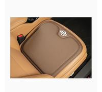 AYHYA Car Seat Cushion for Nissan 200SX 1989-2000, Breathable Driver Seat Pad, Non-Slip Soft Four Season Comfort Mat, Automotive Interior Seat Protector Accessories,One piece-Light Brown