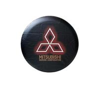 AYHYA Spare Tire Cover for Mitsubishi ASX Pajero, Tire Covers -Spare Wheel Covers, Proof Tire Cover -Tires Protector, Car Wheel Accessories, Waterproof Dust,15"