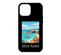 Ayia Napa Cyprus Coastal Beach Travel Design Case for iPhone 12 Pro Max