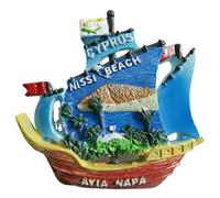 Ayia Napa Cyprus Refrigerator Magnet Tourism Souvenir Fridge 3D Decoration Magnetic Sticker Craft