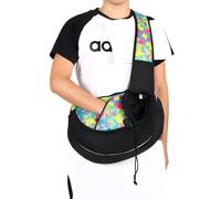 AYIDBE Dog Shoulder Bag Small Adjustable Transport Bag for Dogs and Cats in Breathable Mesh Travel Bags for Pets Hands Free Portable Baby Carrier with Outdoor Pocket
