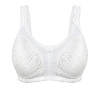 Ayigedu Women's Plus Size Minimizer Bra Full Coverage Non Wired Non Padded Comfort Everyday Bra 36-GG White