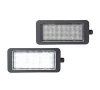 Ayikeiy 2pcs LED Rear Number license plate lights compatible with Seat Ibiza IV 6J/6P Hatchback 2009-2016 tag registration lamps