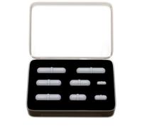 AYINLAB Magnetic Stir Bar, No More Mess Magnetic Bar, PTFE Stir Bar, from Large Stir Bar to Small Magnetic Stir Bar Set, Mixed 8pcs Stir Bar Set, Magnetic Rod for Magnetic Stirrer, Magnetic Mixer