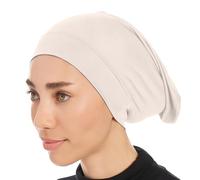 Ayisah Hijab Caps Undercap for Women - Light Grey Hijab Cap Underscarf Turban Dreadlocks Tube - Muslim Accessories Headscarf Wrap - Islamic Hajib Headwrap Scarves Solid Color (Light Grey)