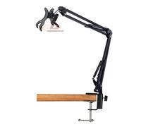 AYIZON Smartphone Video Mount, Overhead Articulating Arm Phone Holder Stand for Baking Crafting Demo Videos/Live Streaming
