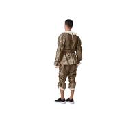 AYJK7 Scary Clown Halloween Costume for Adults Cosplay Party Outfit Full Set Adults Gold