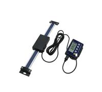 AYJYZHIAG 0-150/200/300mm Remote Digital Linear Scale Table Readout Scale For Bridgeport Mill Lathe Linear Ruler With LCD Base(0-200mm)