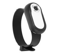 AYJYZHIAG Pet Action Camera Small Pet Collar Camera 0.96in Screen Lightweight Full HD Rechargeable with Video Records for Cat for Outdoor(White No Card)