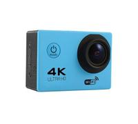 AYJYZHIAG Ultra HD 4K Action Camera 30fps/170D Underwater Helmet Waterproof 2.0-inch Screen WiFi Remote Control Sports go Video Camera Pro(Blue)