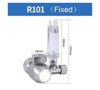 AYJYZHIAG Zrdr Co2 Regulator Meter Carbon Dioxide Reducer Bubbler Counter Valve Electric Cylinder Aquarium Accessories Fishing(R101,W218)