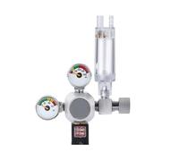 AYJYZHIAG Zrdr Co2 Regulator Meter Carbon Dioxide Reducer Bubbler Counter Valve Electric Cylinder Aquarium Accessories Fishing(R101,CGA320)