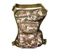 AYKANING Leg Bag,Drop Leg Bag Men's Canvas Drop Leg Bag Waist Bag Pants Bag Pants Bag Hip Cradle Travel Multifunctional Motorcycle Messenger Shoulder Bag(5)