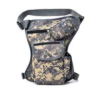 AYKANING Leg Bag,Drop Leg Bag Men's canvas drop waist bag leg bag men's belt bicycle and motorcycle money belt fanny packing work(6)
