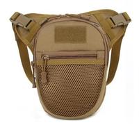 AYKANING Leg Bag,Drop Leg Bag Waterproof Oxford Drop Leg Bag Men's Hip Bum Belt Fanny Bag Waist Travel Riding Motorcycle Crossbody Bag(Brown)