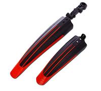 AYKNINGD Bike Mudguards,Cycle Mudguards Bicycle Mudguard MTB Mountain Bike Front Rear Fenders Quick-release Adjustable Accessories Washable Fender(1)