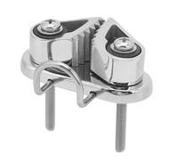 AYKNINGD Cam Cleat, Boat Cam Marine Cam Cleat 316 Stainless Steel Fairlead Leading Ring Rope Cleats Sailing Cleat For 3 To 12mm Rope