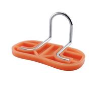 AYKNINGD Cam Cleat, Boat Cam Marine Nylon Plastic Leading Ring For Cam Cleat Equipment Boat Fast Entry Rope Wire Fairlead Sailing Accessories Marine Hardware(Orange Leading Ring)