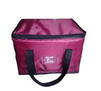 AYKNINGD Delivery Bag, Pizza Delivery Bag 16L/28L/50L Food Delivery Insulated Bags Pizza Takeaway Thermal Warm/Cold Large Bag Ruck Cooler Drink Carrier Folding(Red-A,28L)