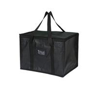 AYKNINGD Delivery Bag, Pizza Delivery Bag 28-70L Insulated Tote Bag Grocery Fruit Food Meal Big Storage Cooler Delivery Zipper Thermal Case Outdoor Market Organizer(50L)