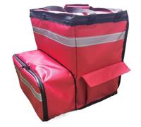 AYKNINGD Delivery Bag, Pizza Delivery Bag Hot and Cold Thermal Food Bag Leakproof Insulated Food Delivery Backpack USO apto para Outdoor Car Restaurants Picnic Hot or Cold Food