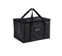 AYKNINGD Delivery Bag, Pizza Delivery Bag Insulated Car Portable Lunch Cooler Folding Insulated Picnic Ice Bag Zipper Picnic Camping Tin Foil Food Bag(70L-1PCS)
