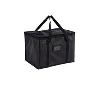 AYKNINGD Delivery Bag, Pizza Delivery Bag Insulated Car Portable Lunch Cooler Folding Insulated Picnic Ice Bag Zipper Picnic Camping Tin Foil Food Bag(50L-1PCS)